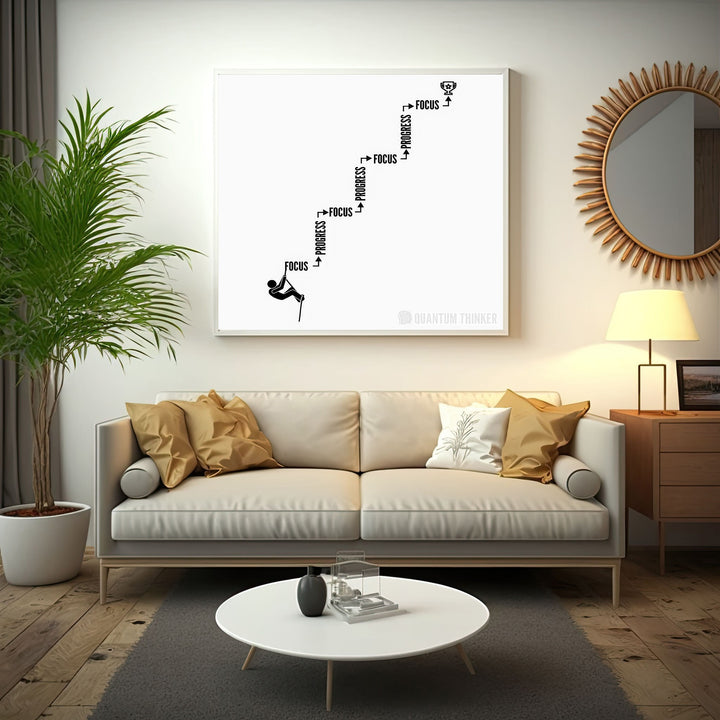 Focus Progress Achievement Canvas