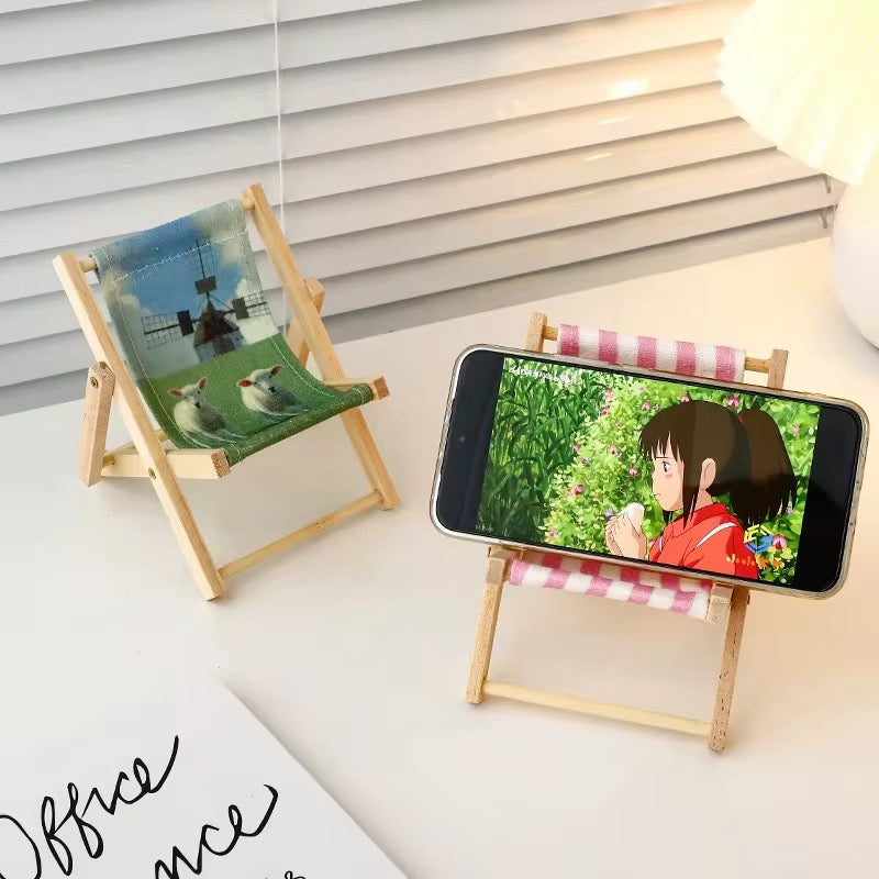 Mini Wooden Chair Decor set of 3