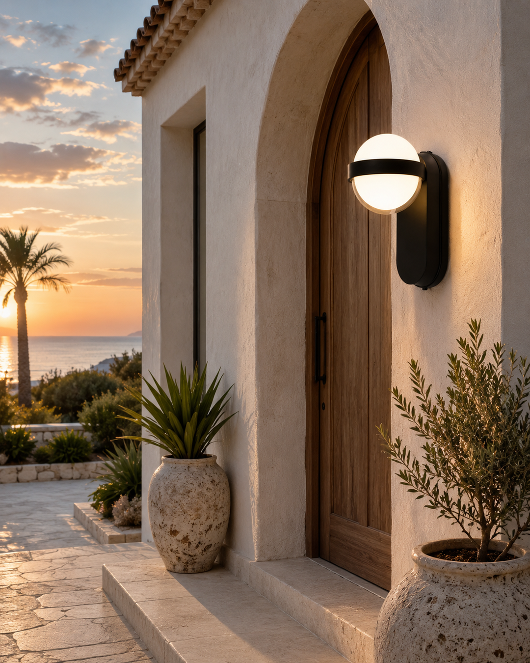 Orb Outdoor Wall Sconce