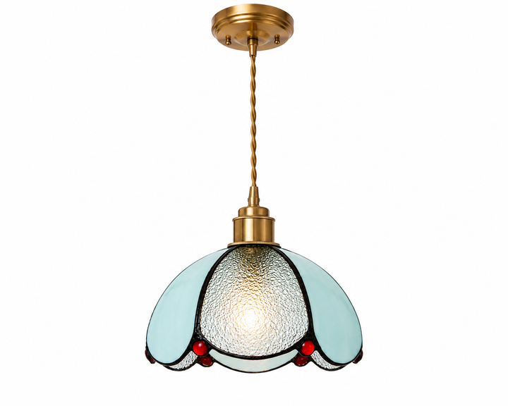 Azure Bloom Tiffany Wall Light