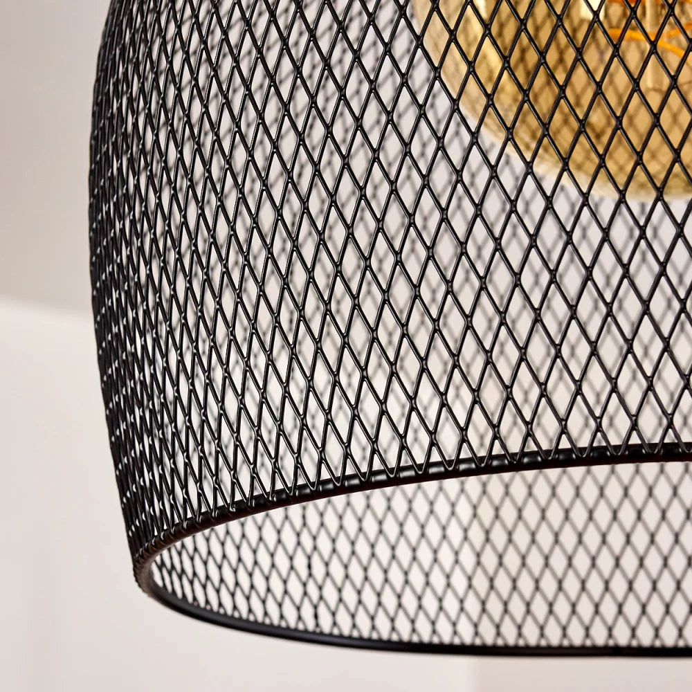 Industrial Mesh Pendant Light