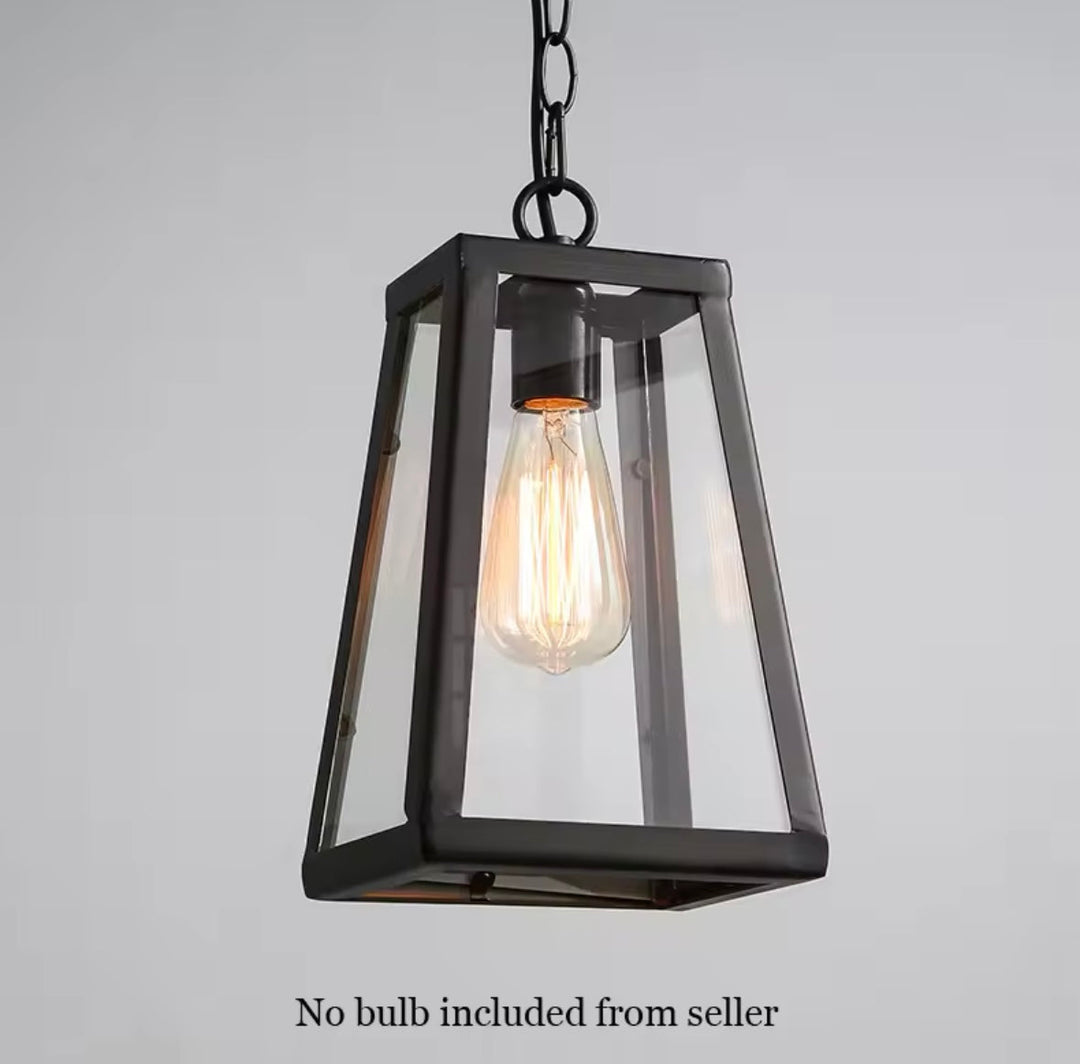 Vintage Industrial Hanging Lantern Pendant Light