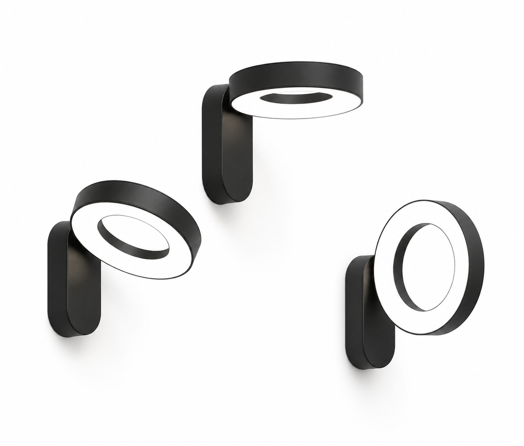 Adjustable Halo Wall Light