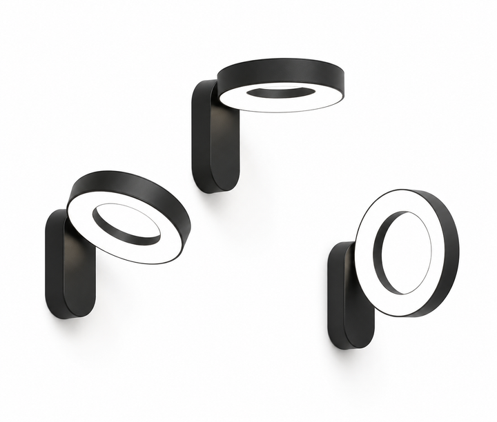 Adjustable Halo Wall Light