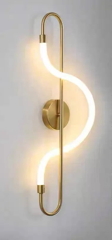 Modern LED Loop Wall Lamp