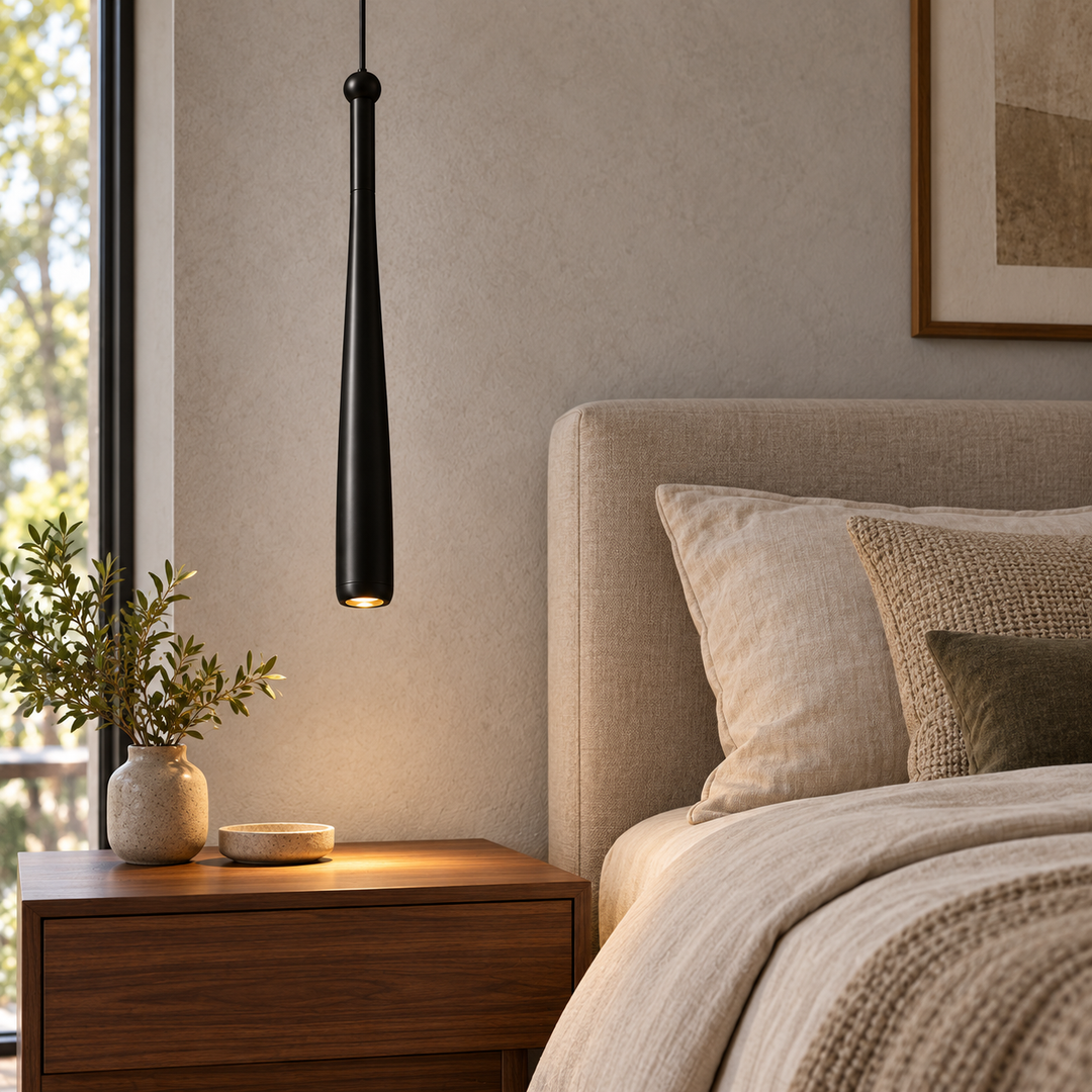 Slim Cone Pendant Light