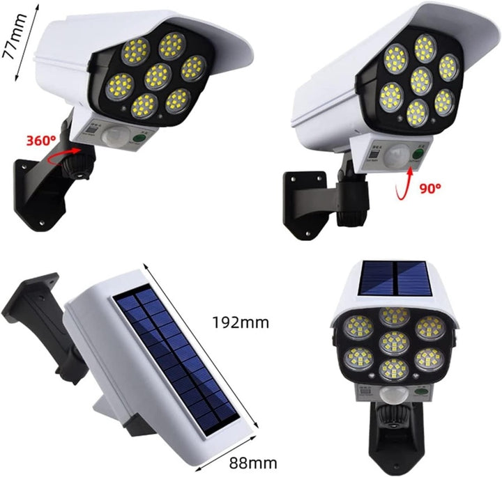 Outdoor LED Motion-Sensor Wall Light
