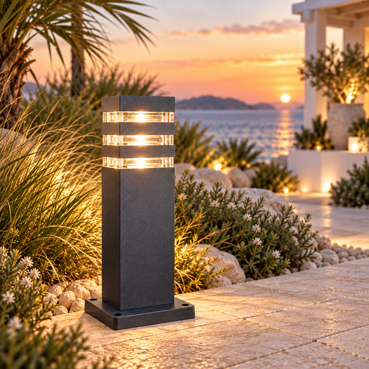 Square Outdoor Bollard