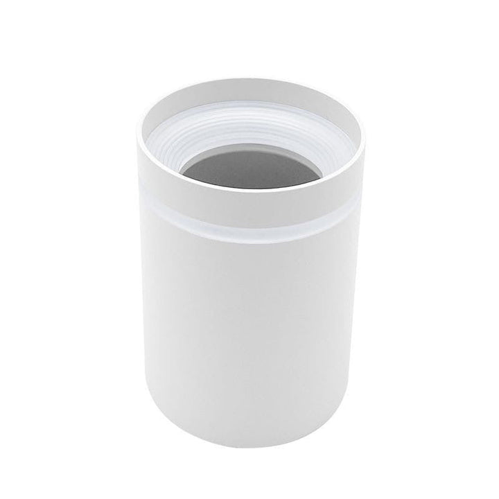 Modern Black or White Cylindrical Ceiling Spotlight