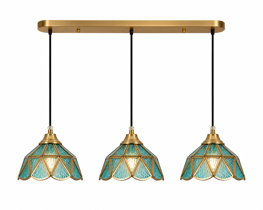 Aqua Tiffany Wall Sconce