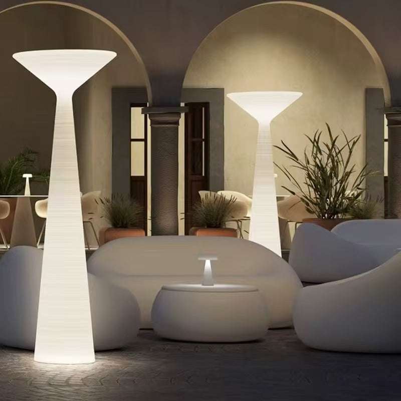 Aura Column - Modern Sculptural LED outdoor Floor Lamp