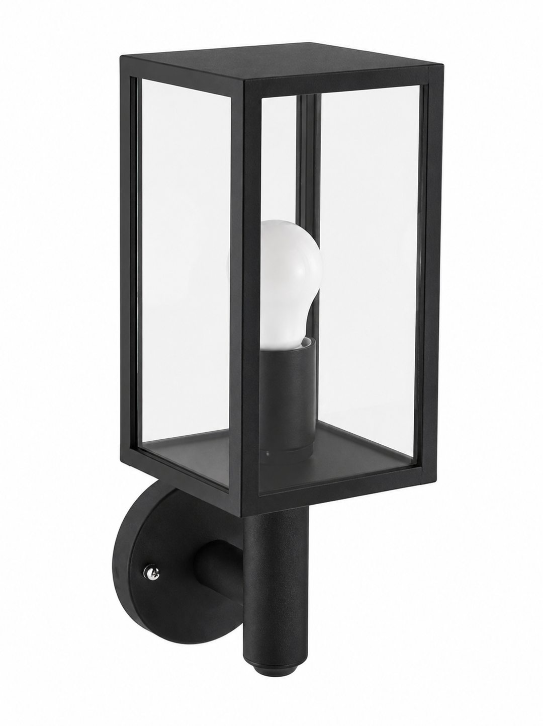 Glass Frame Outdoor Wall Lantern