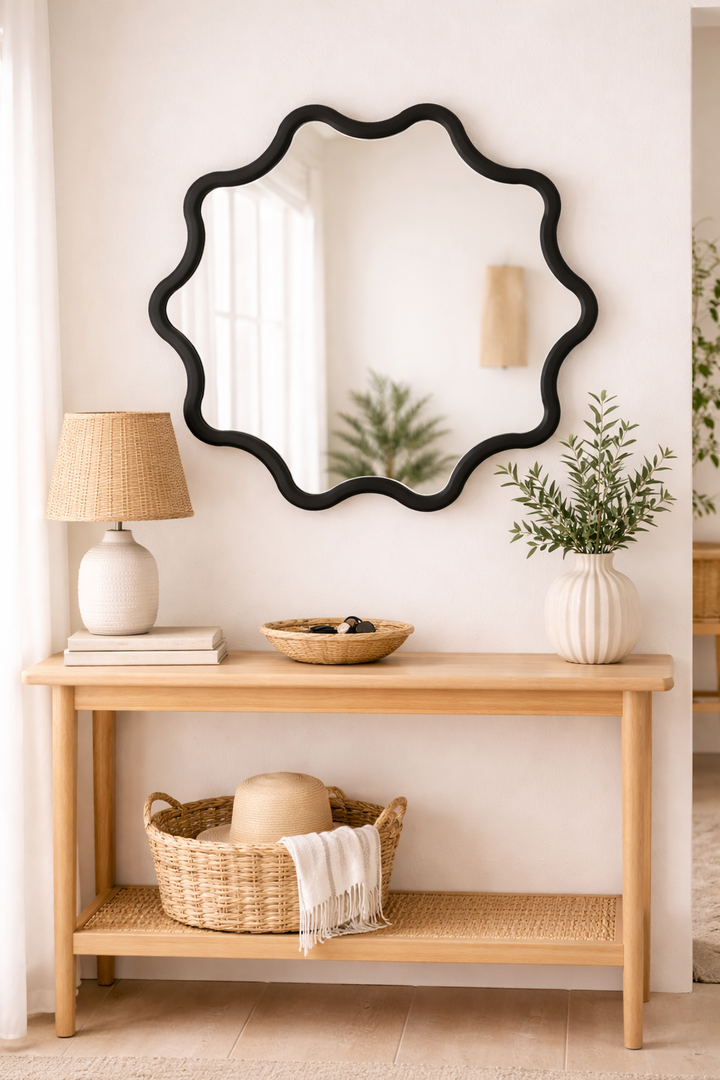 Ripple - Scalloped Edge Wall Mirror