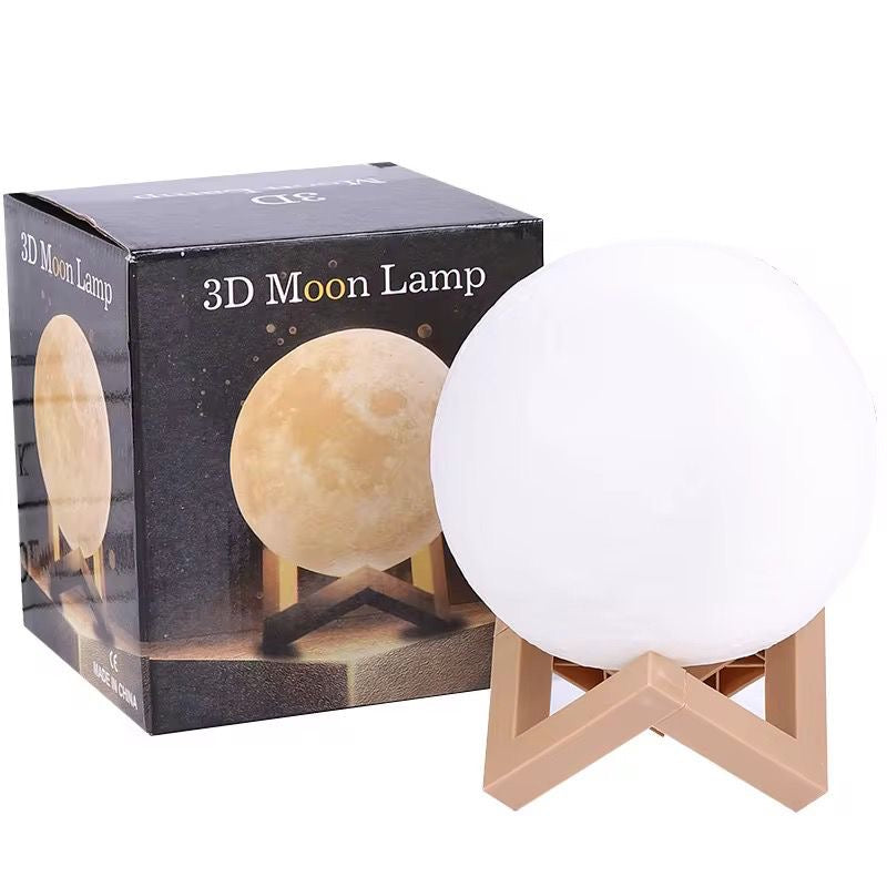 3D Moon Table Lamp