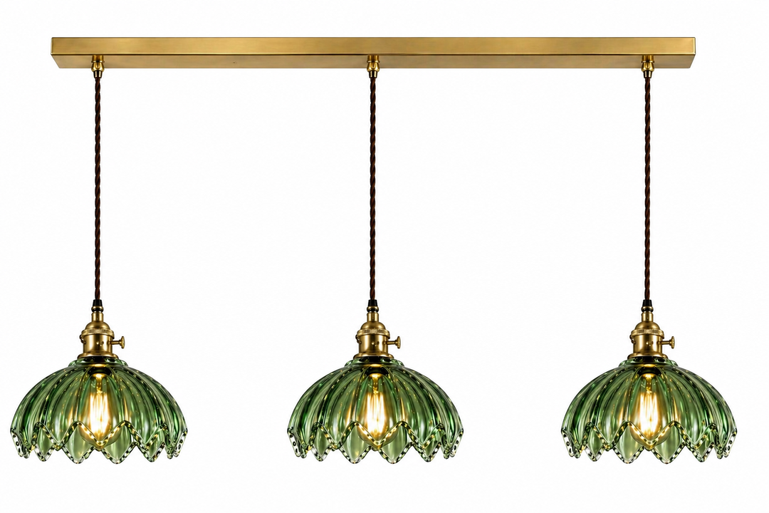Antique-Style Glass Pendant