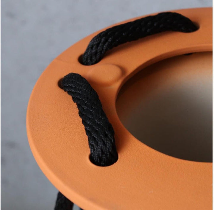 Contemporary Terracotta Rope Vase