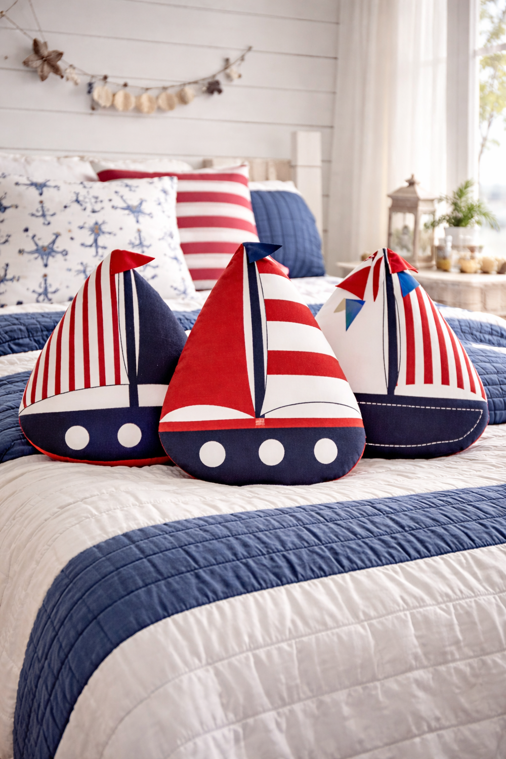 Sailboat Decorative Cushions