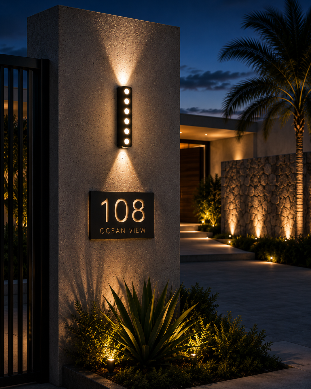 Linear Beam Wall Light