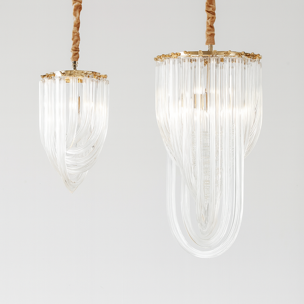 Crystal Fringe Pendant Lights