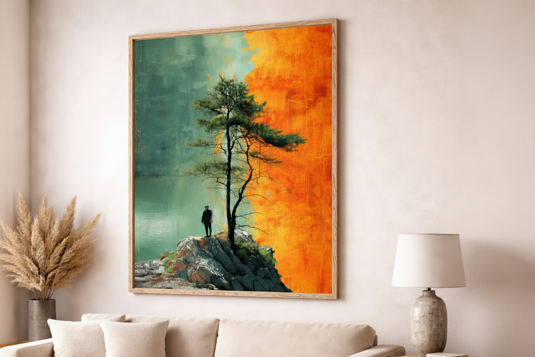 Solitary Tree Canvas
