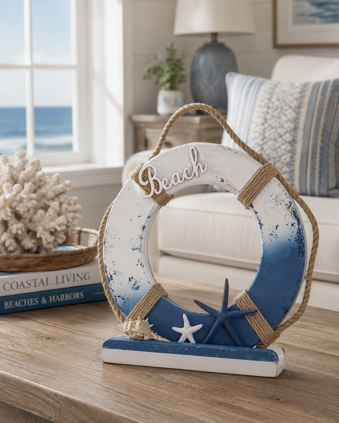 Beach Lifebuoy Ornament