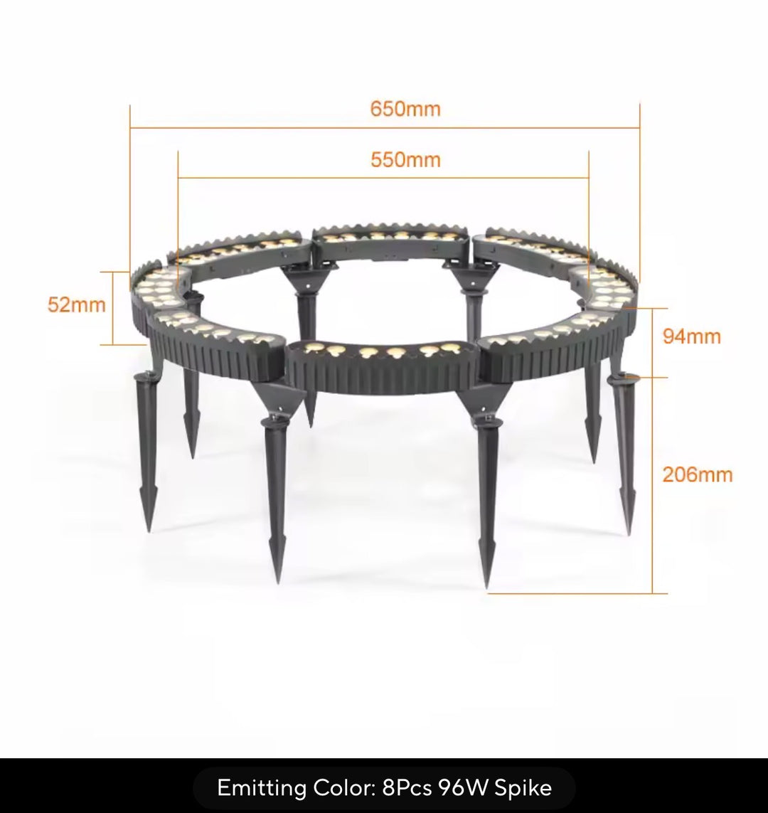 Outdoor Tree Ring Light