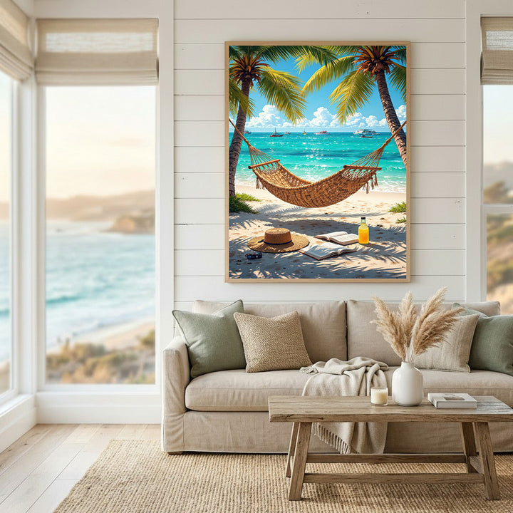 Tropical Hammock Beach Canvas