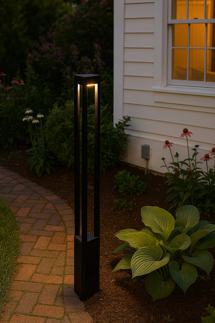Modern Outdoor Bollard Light