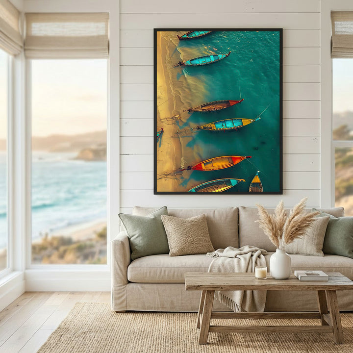 Amalfi Coast Positano View Canvas