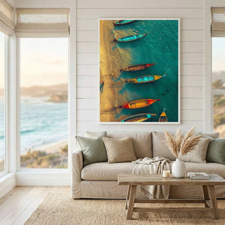 Amalfi Coast Positano View Canvas