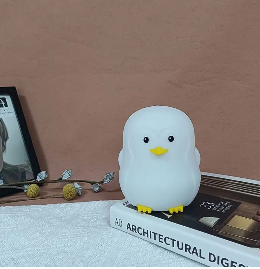 Cute Penguin Kids Night Lamp