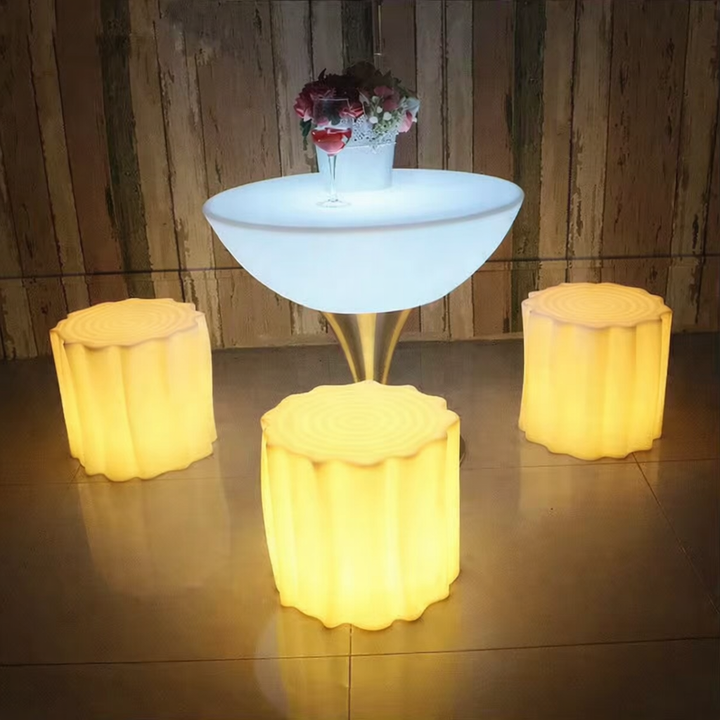 Decorative LED Log Table Light