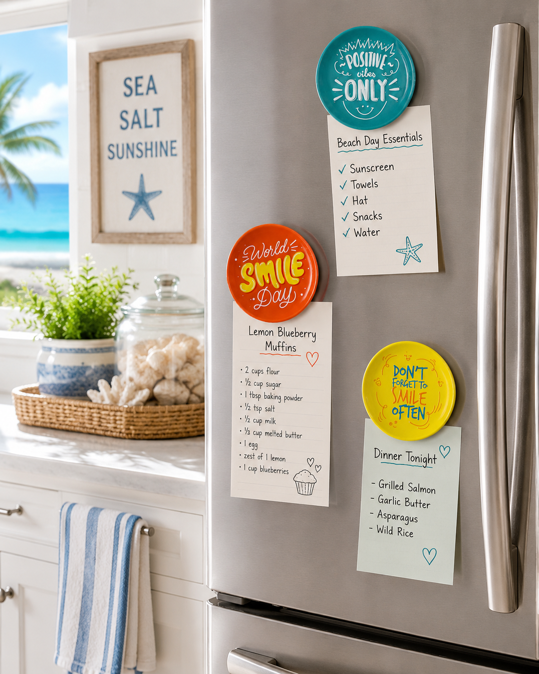 Decorative Magnetic Clips