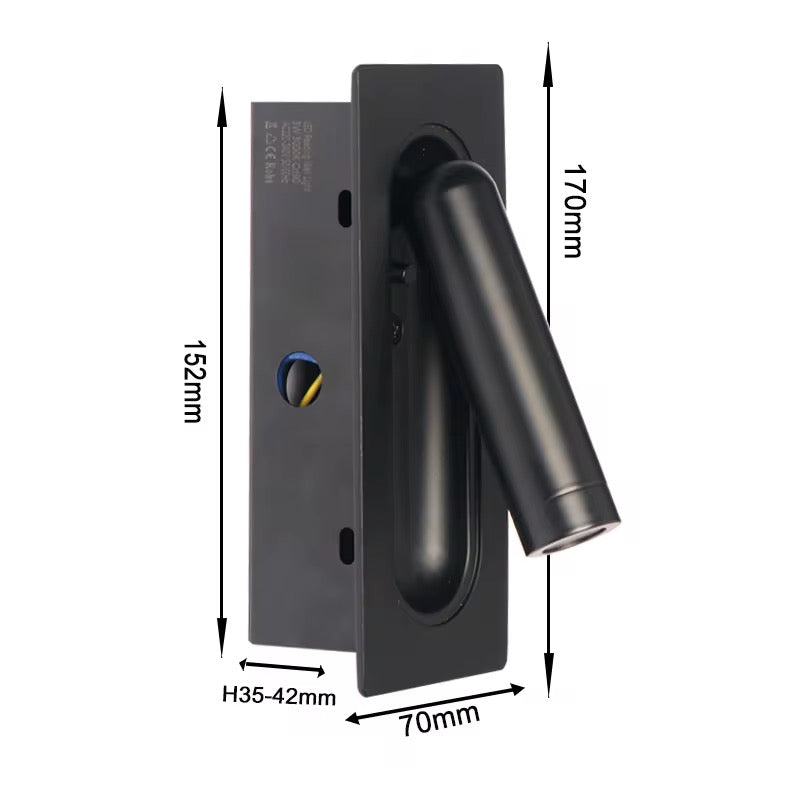 Modern Adjustable Wall Spotlight