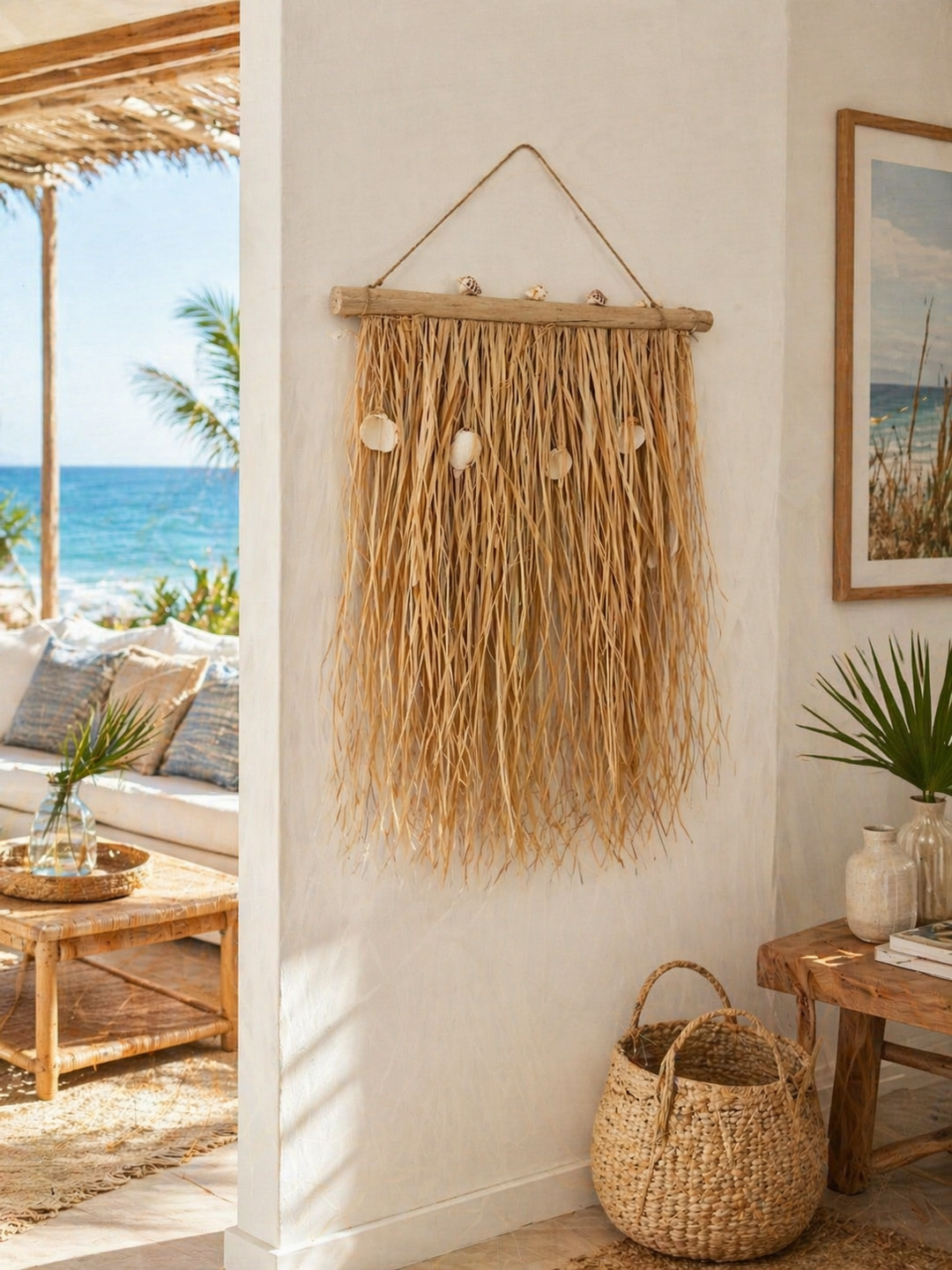 Raffia Wall Hanging