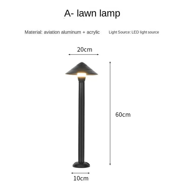 Modern LED Lawn Lamp