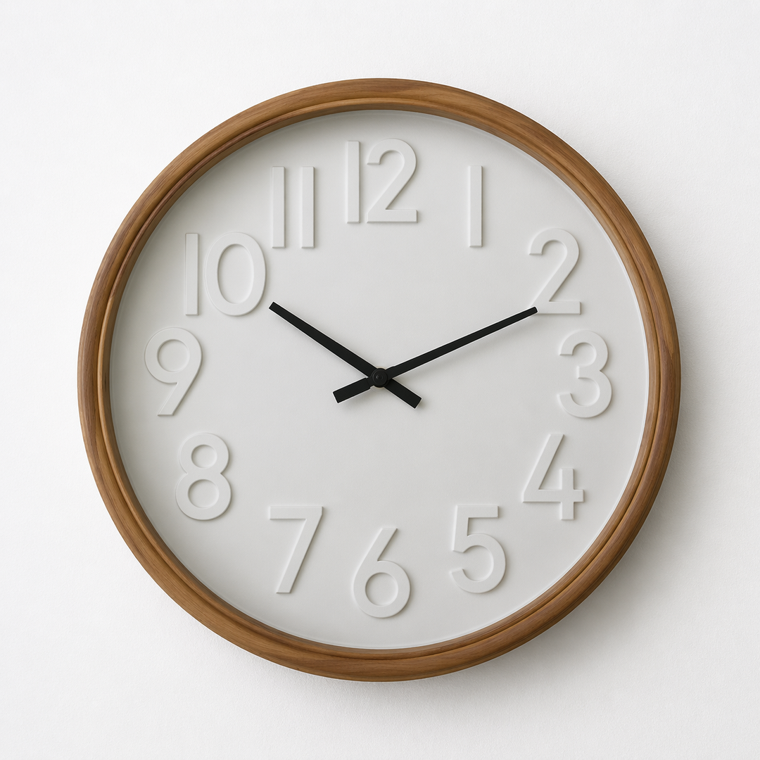Classic Wooden Wall Clock