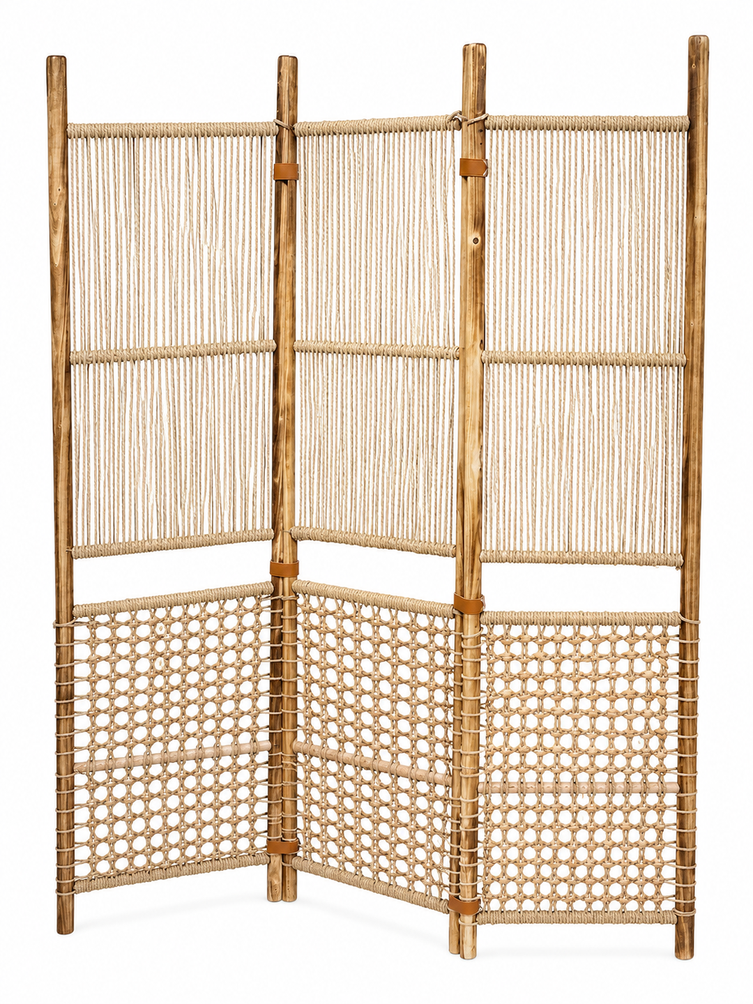 Textured Rope Divider Screen