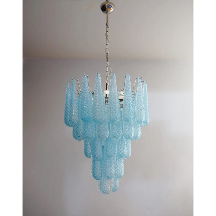 Blue Morano Chandelier