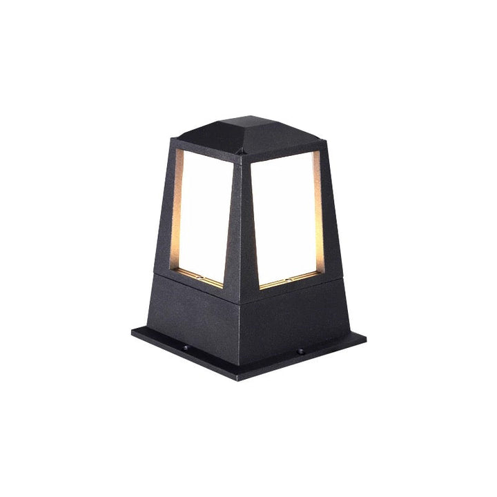 Modern Outdoor Lantern Bollard Light