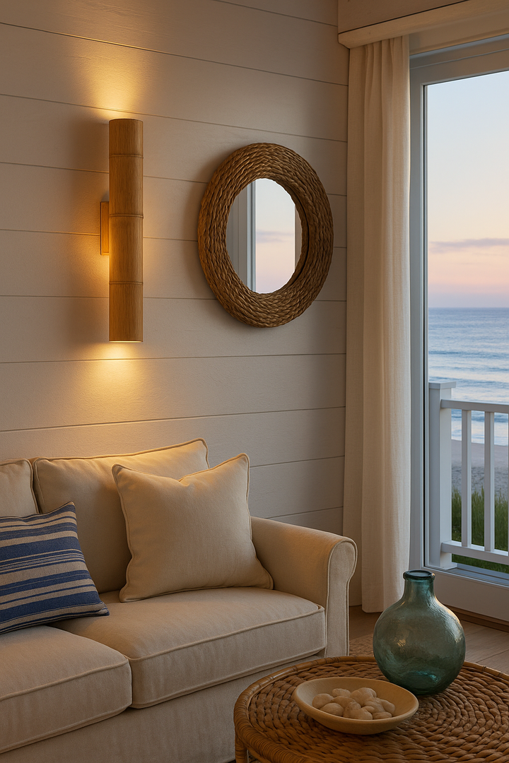 Vertical Bamboo shape Wall Light (aluminum)