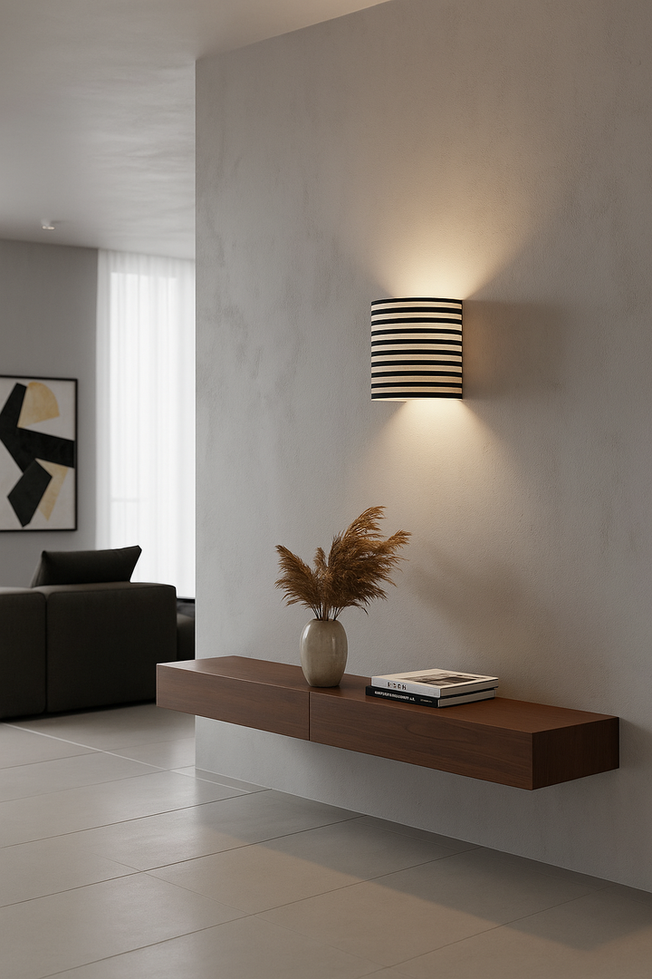 Striped Modern Wall Light