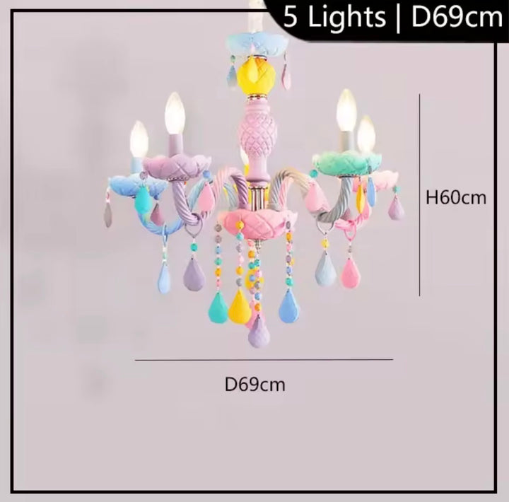 Pastel Fantasy Chandelier
