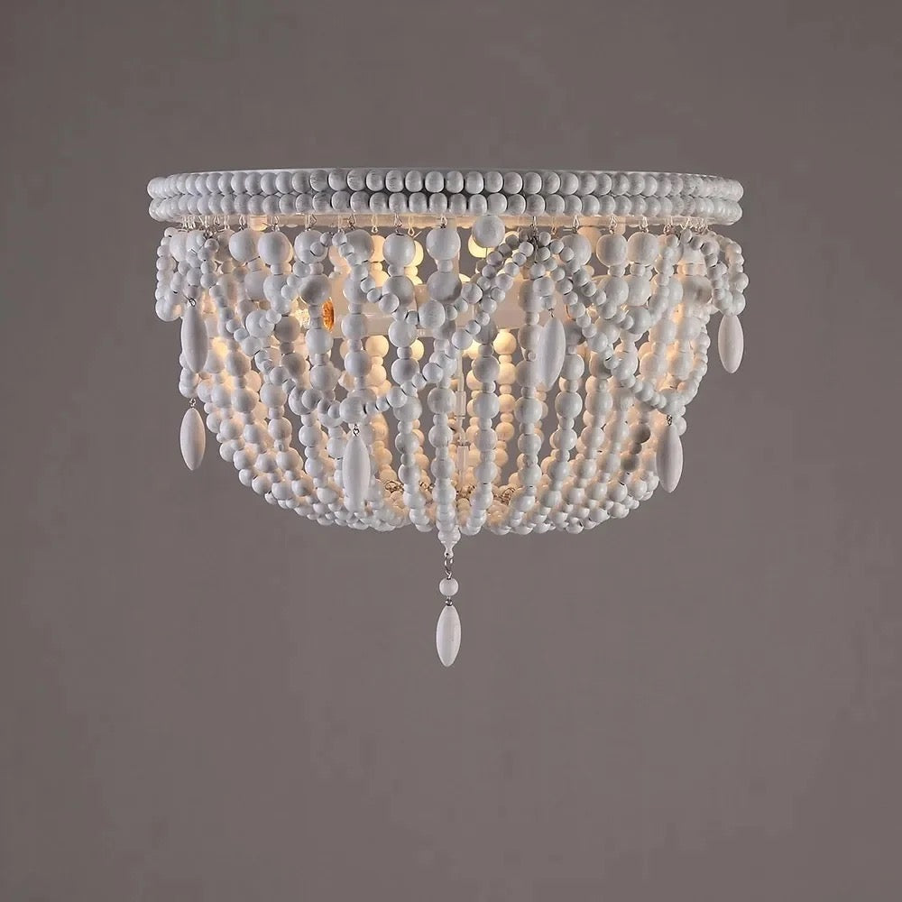 Vintage Beaded Chandelier