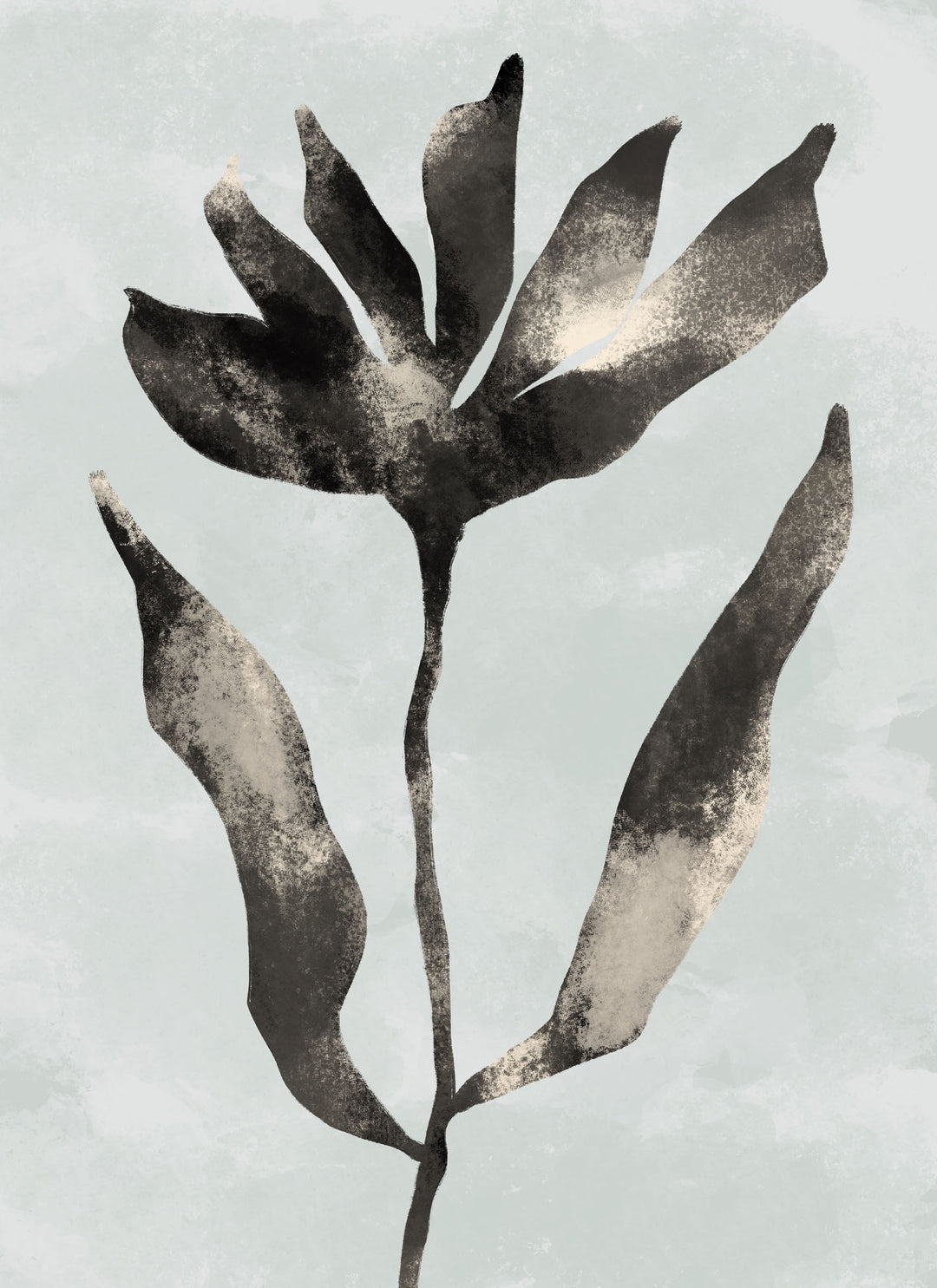 Modern Abstract Vase Silhouette Wall Art