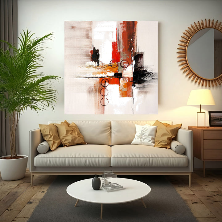 Modern Abstract Geometric Balance Wall Art