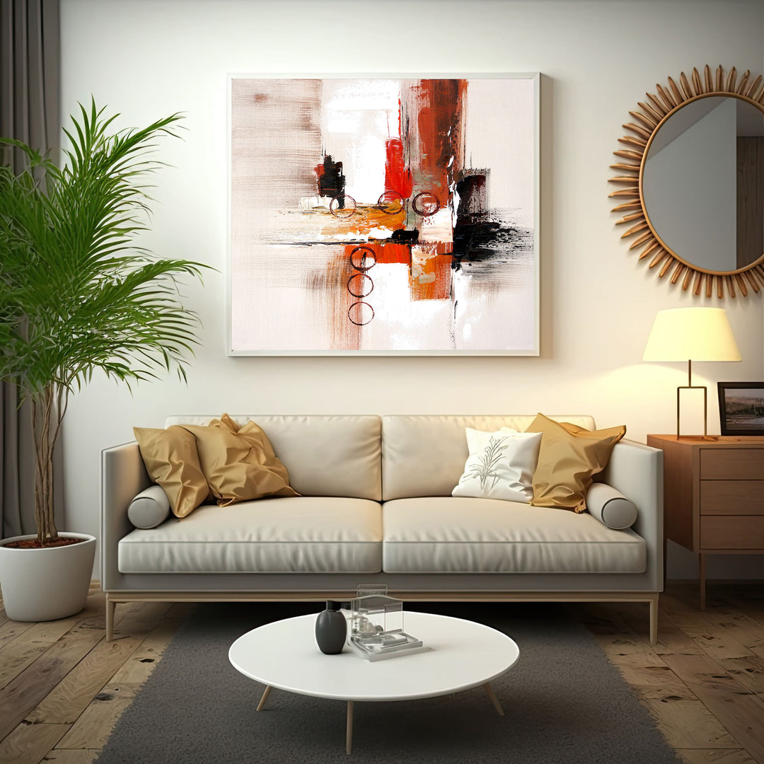Modern Abstract Geometric Balance Wall Art