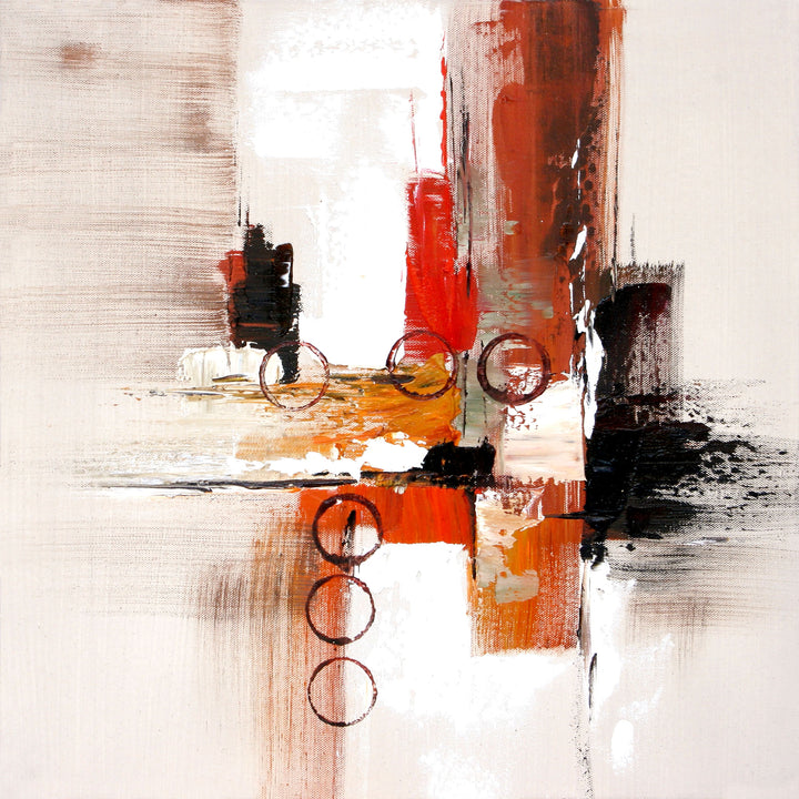 Modern Abstract Geometric Balance Wall Art