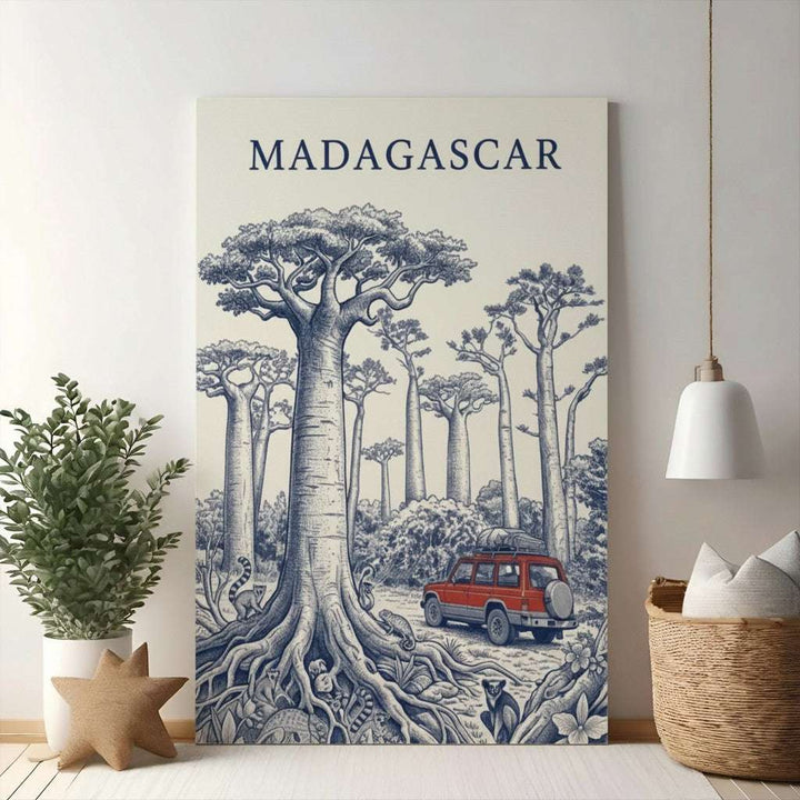 Madagascar Baobab Forest Safari Adventure