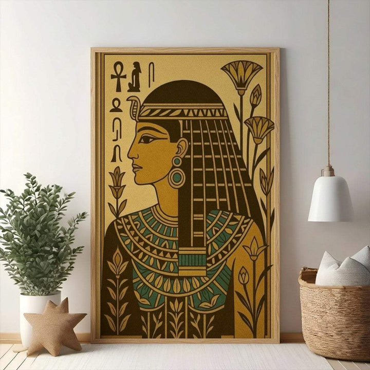 Ancient Egyptian Queen Portrait Wall Art